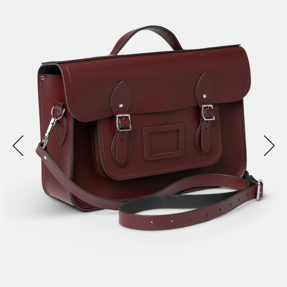 Cambridge Satchel Company oxblood satchel